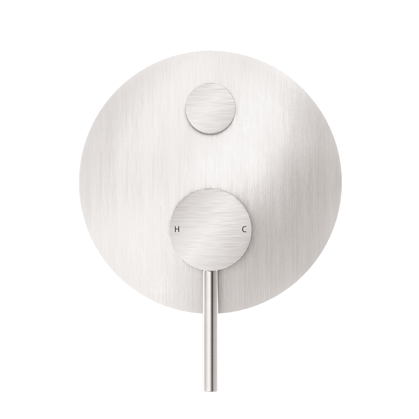 Nero DOLCE SHOWER MIXER WITH DIVERTER Brushed Nickel