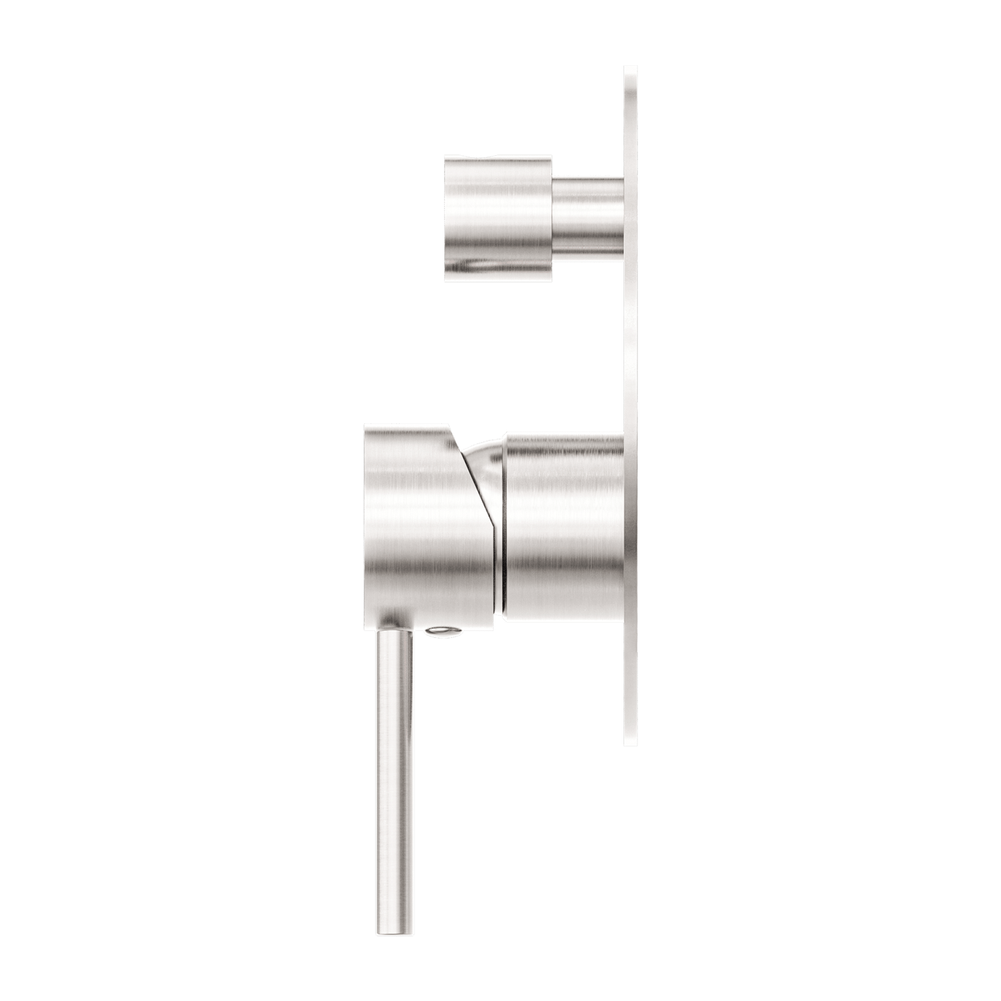 Nero DOLCE SHOWER MIXER WITH DIVERTER Brushed Nickel