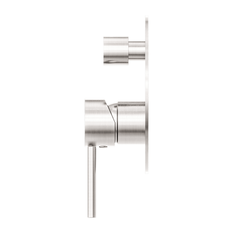 Nero DOLCE SHOWER MIXER WITH DIVERTER Brushed Nickel