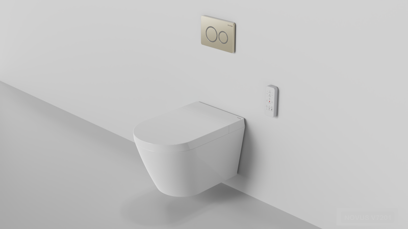 Novus Wall Hung Smart Toilet Suite