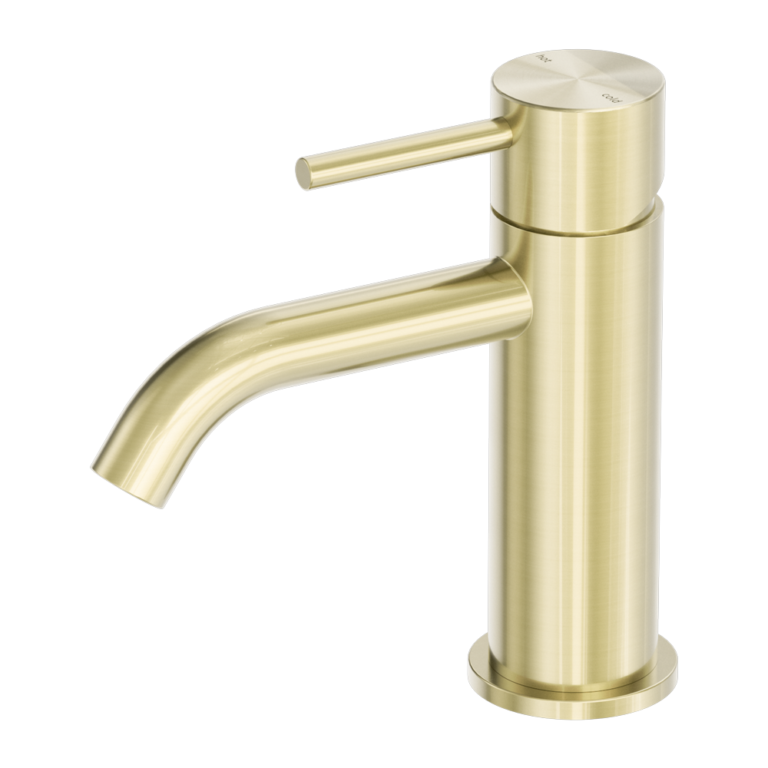 Nero Zen SS316L Basin Mixer Brushed Gold