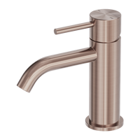 Nero Zen SS316L Basin Mixer - Brushed Bronze