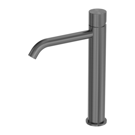 Nero Zen SS316L Tall Basin Mixer Handless Graphite