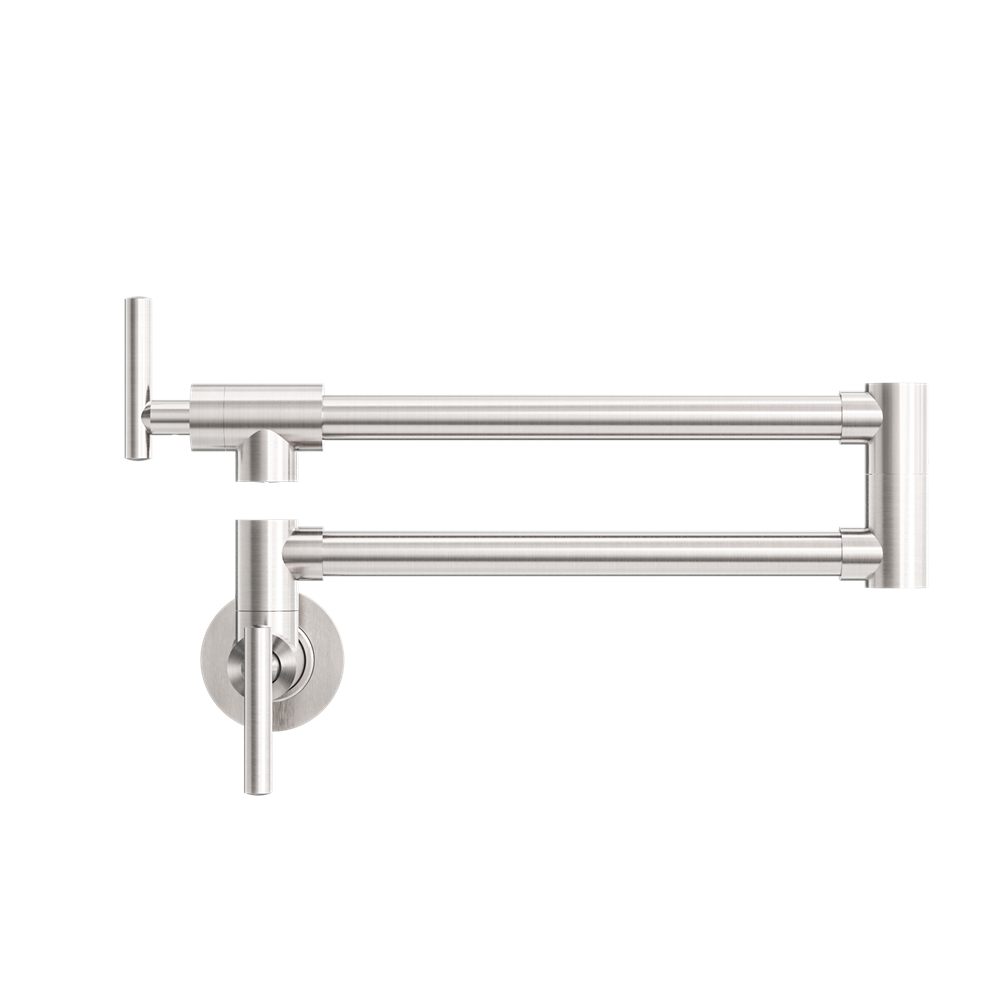 Nero Zen 316L Stainless Steel Pot Filler Brushed Nickel