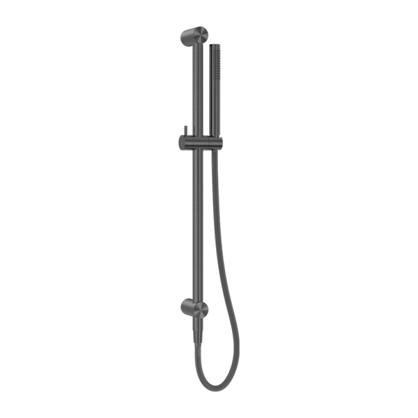 Nero Zen SS316L Shower Rail With Outdoor Shower Hose Graphite