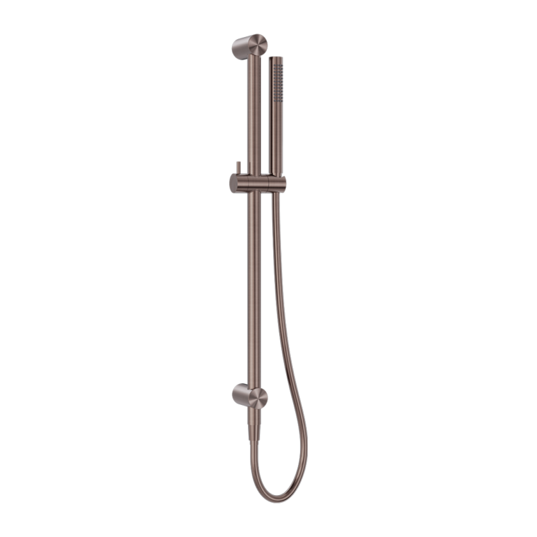 Nero Zen SS316L Shower Rail Brushed Bronze
