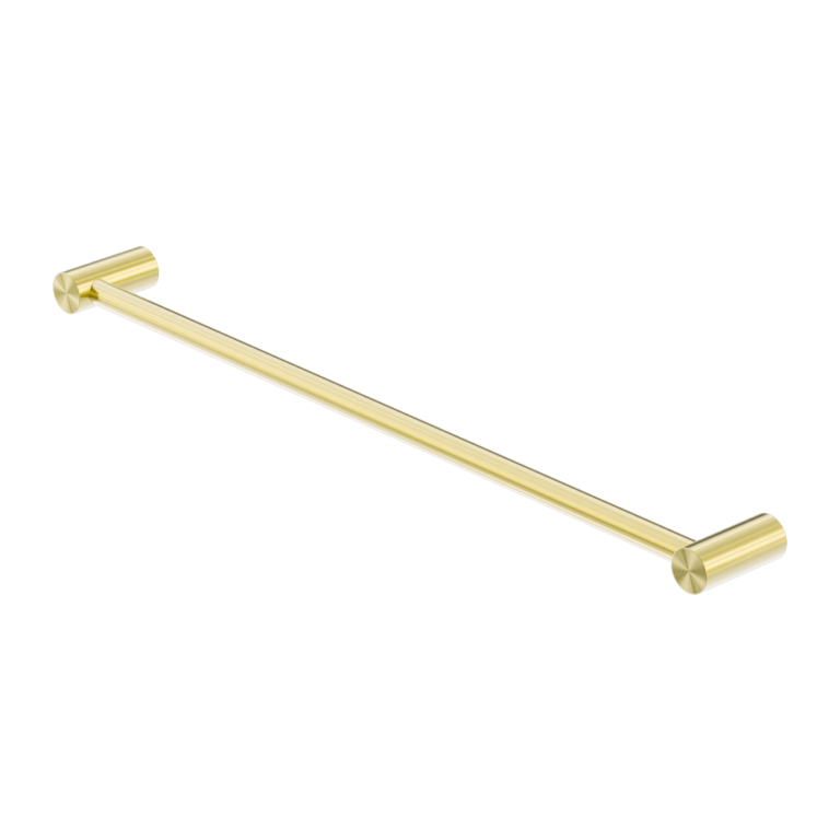 Nero Zen SS316L 800mm Single Towel Rail Brushed Gold