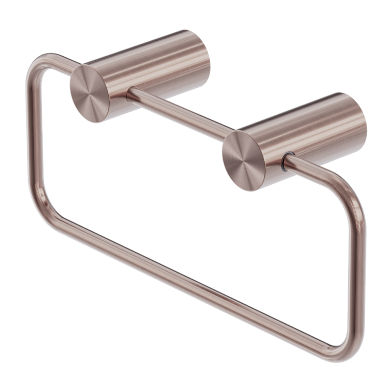 Nero Zen SS316L Hand Towel Ring Brushed Bronze