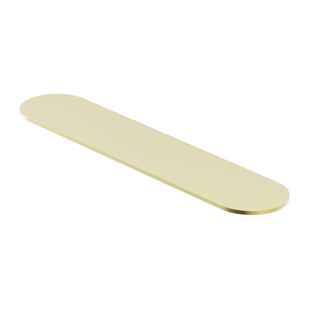 Nero Zen SS316L Metal Shower Shelf Brushed Gold