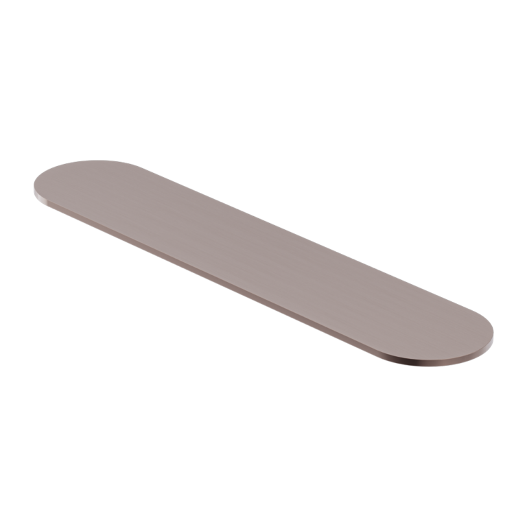 Nero Zen SS316L Metal Shower Shelf Brushed Bronze