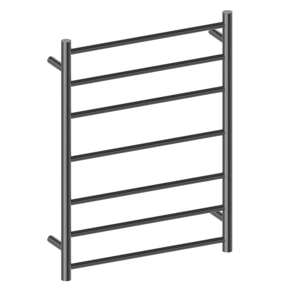 Nero Mecca 7 Bar Heated Towel Ladder Graphite