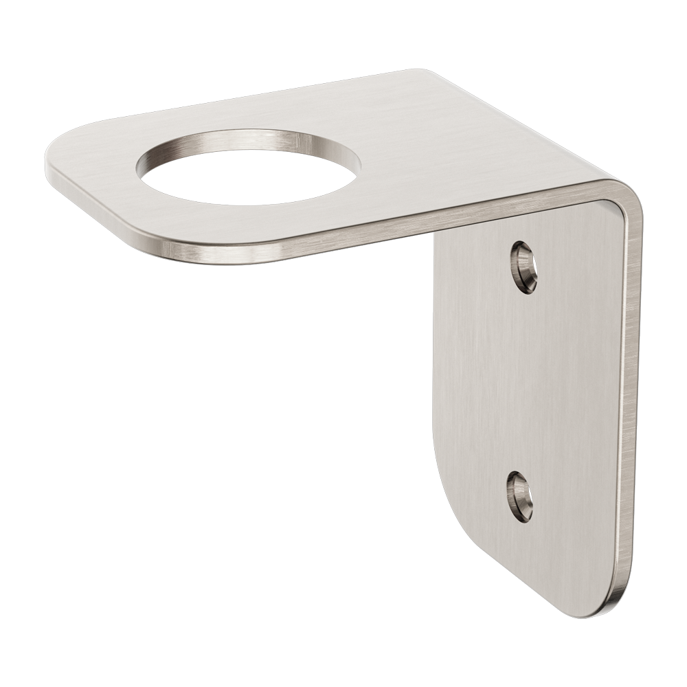 Nero Mecca Soap Bottle Holder Brushed Nickel