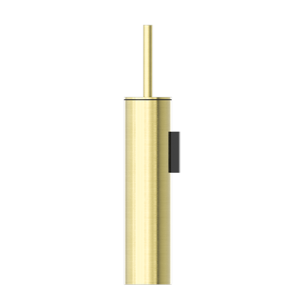 Nero Mecca Toilet Brush Holder Brushed Gold