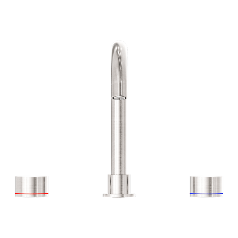 Nero Kara Basin Set Brushed Nickel