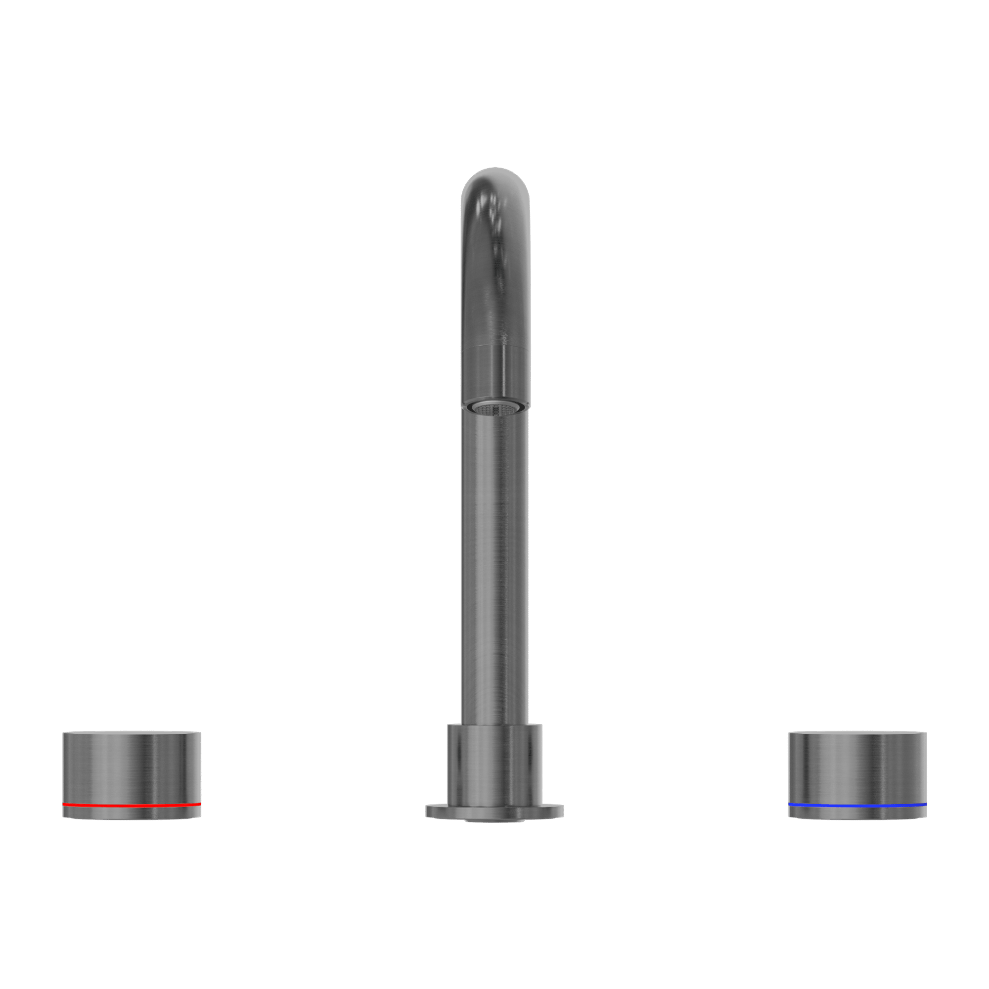 Nero Kara Basin Set 3 Piece Gunmetal Grey