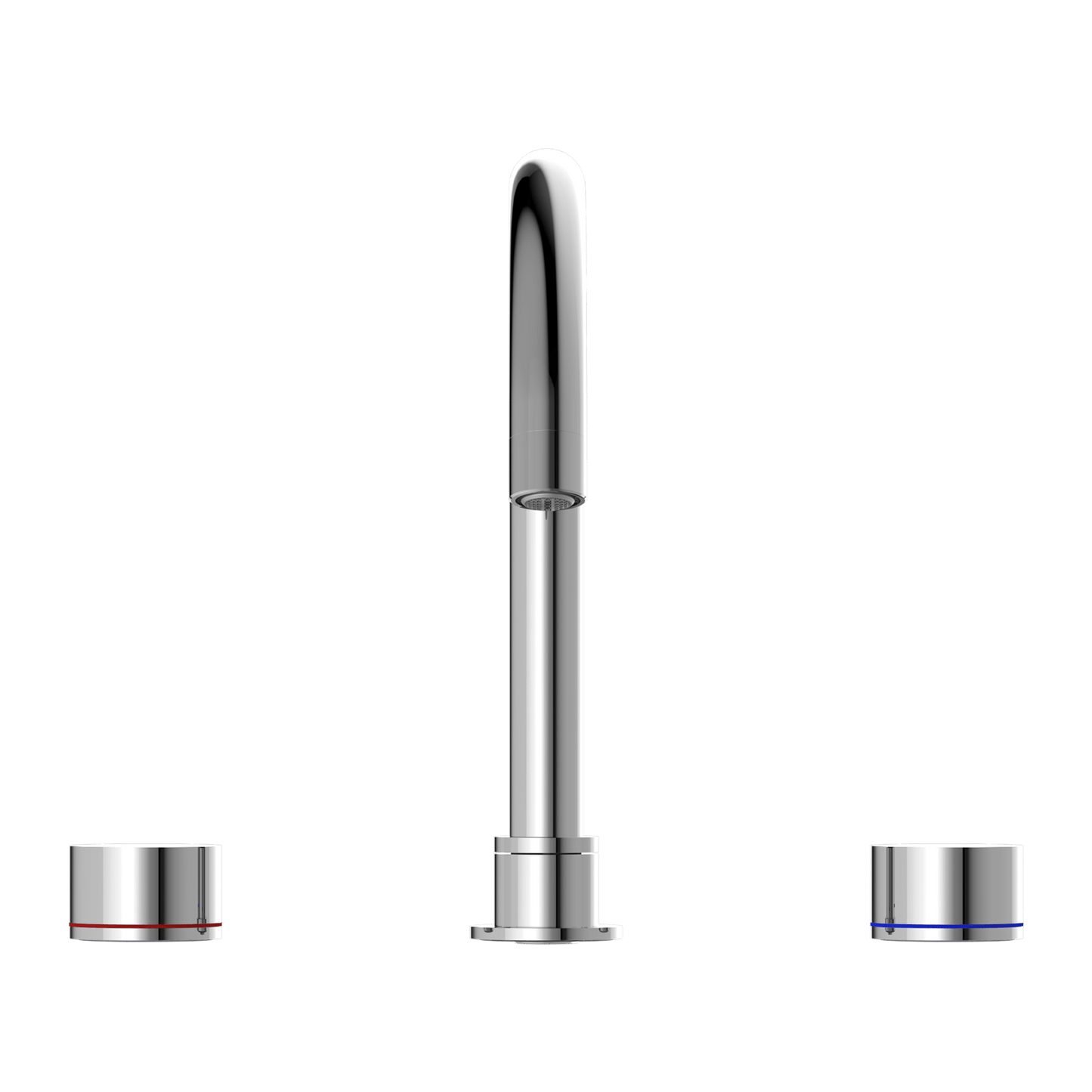 Nero Kara Hob Bath Set Chrome