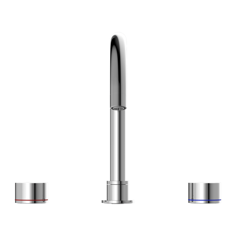 Nero Kara Hob Bath Set Chrome