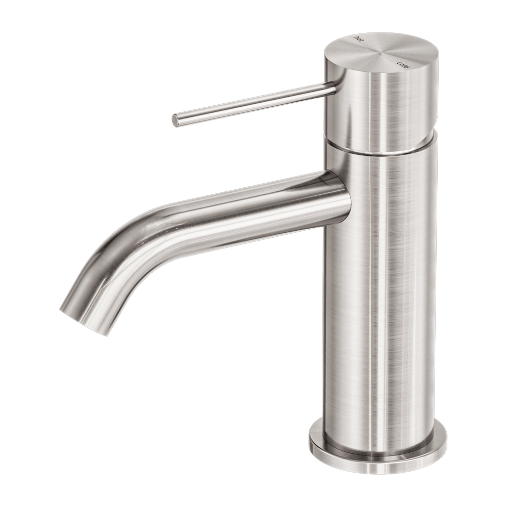 Nero Mecca Basin Mixer Brushed Nickel