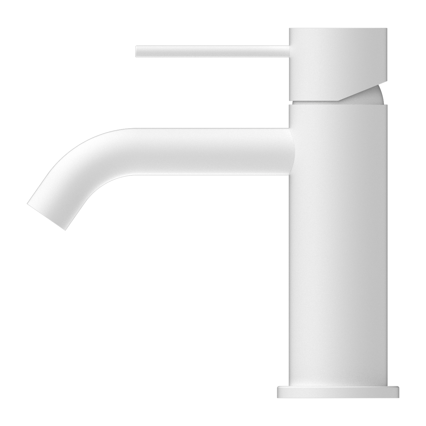 Nero Mecca Basin Mixer Matte White