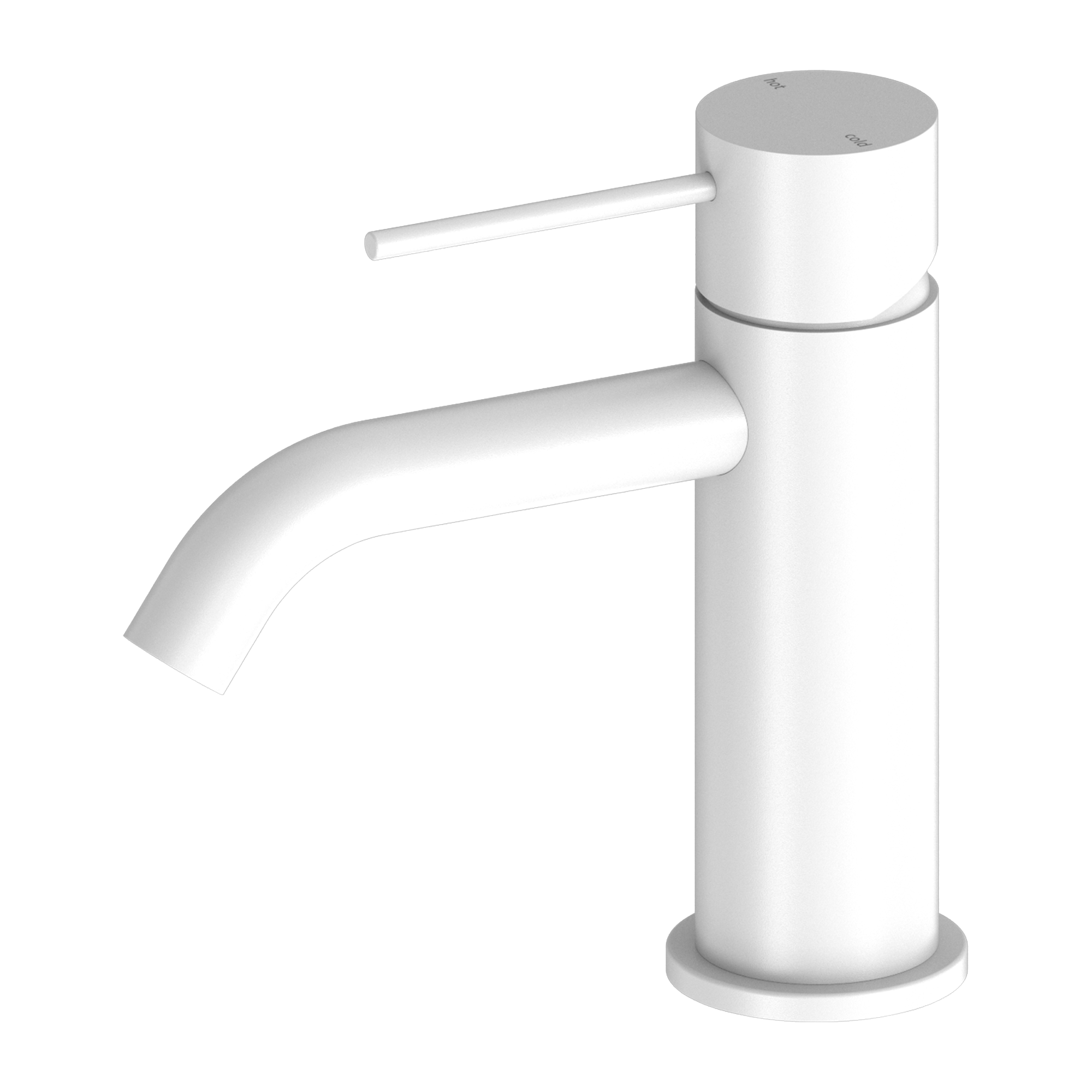 Nero Mecca Basin Mixer Matte White