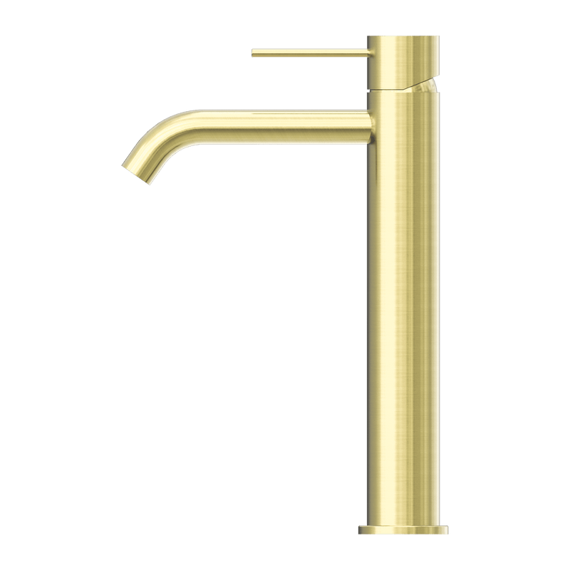 Nero Mecca Tall Basin Mixer Brushed Gold