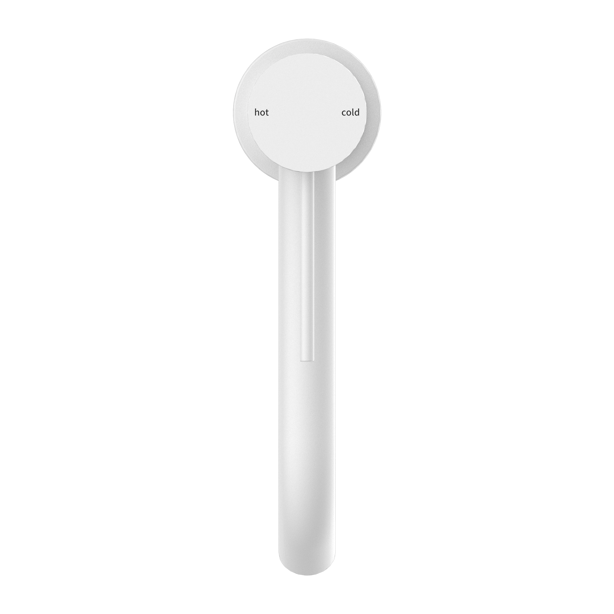 Nero Mecca Tall Basin Mixer Matte White