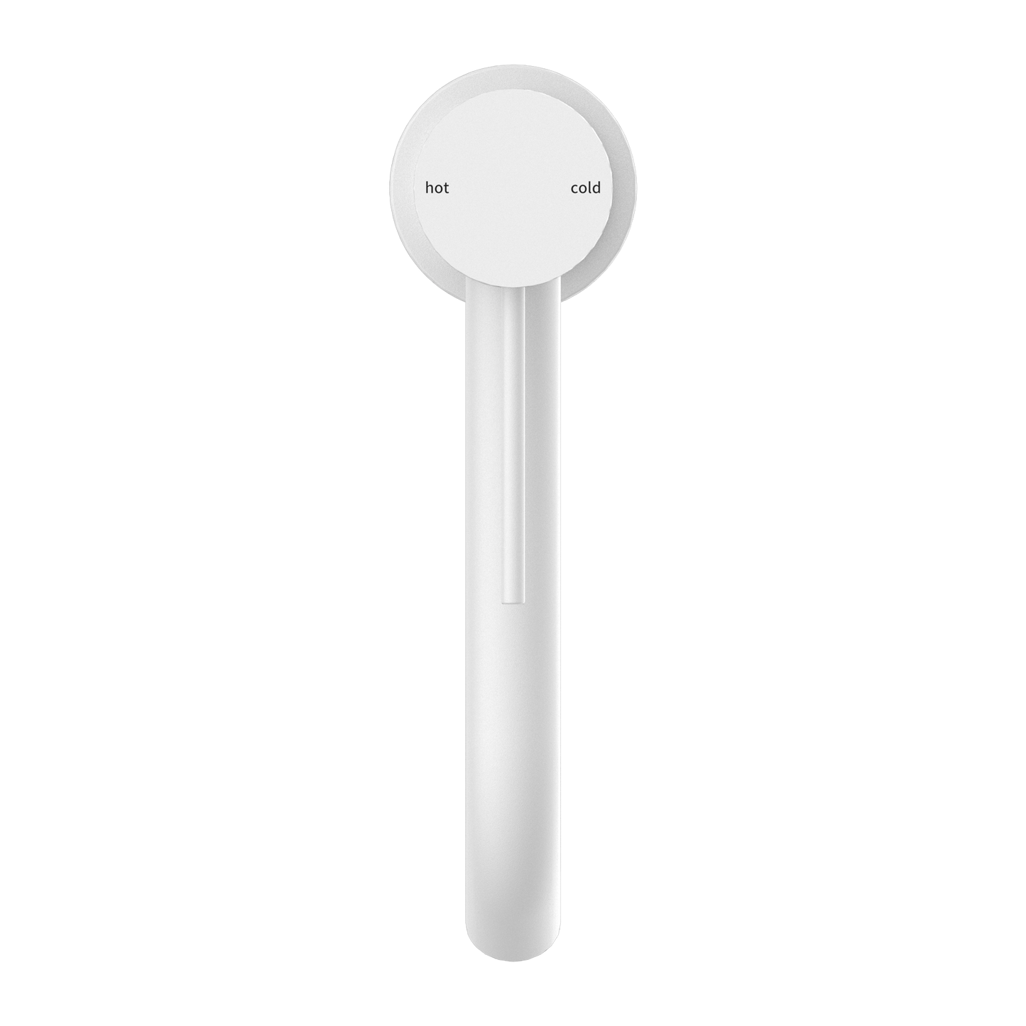 Nero Mecca Tall Basin Mixer Matte White