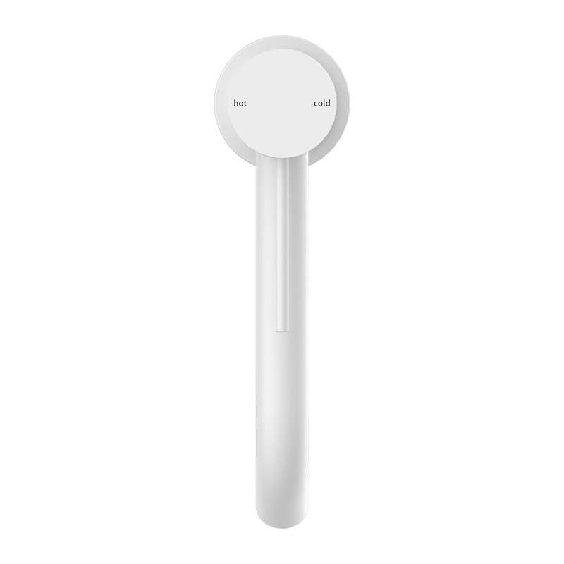 Nero Mecca Tall Basin Mixer Matte White