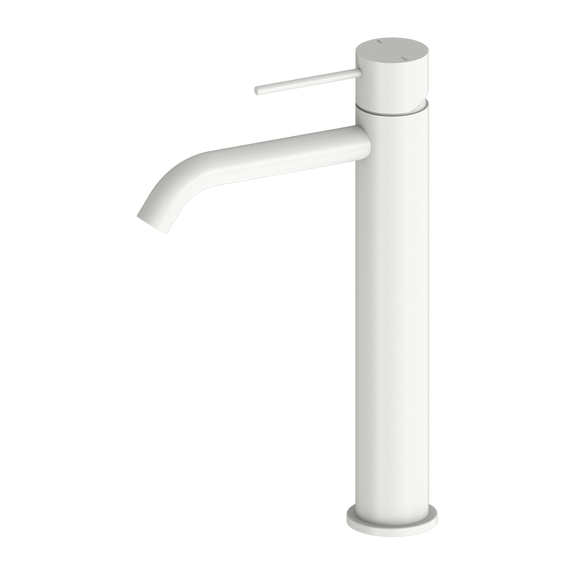 Nero Mecca Tall Basin Mixer Matte White