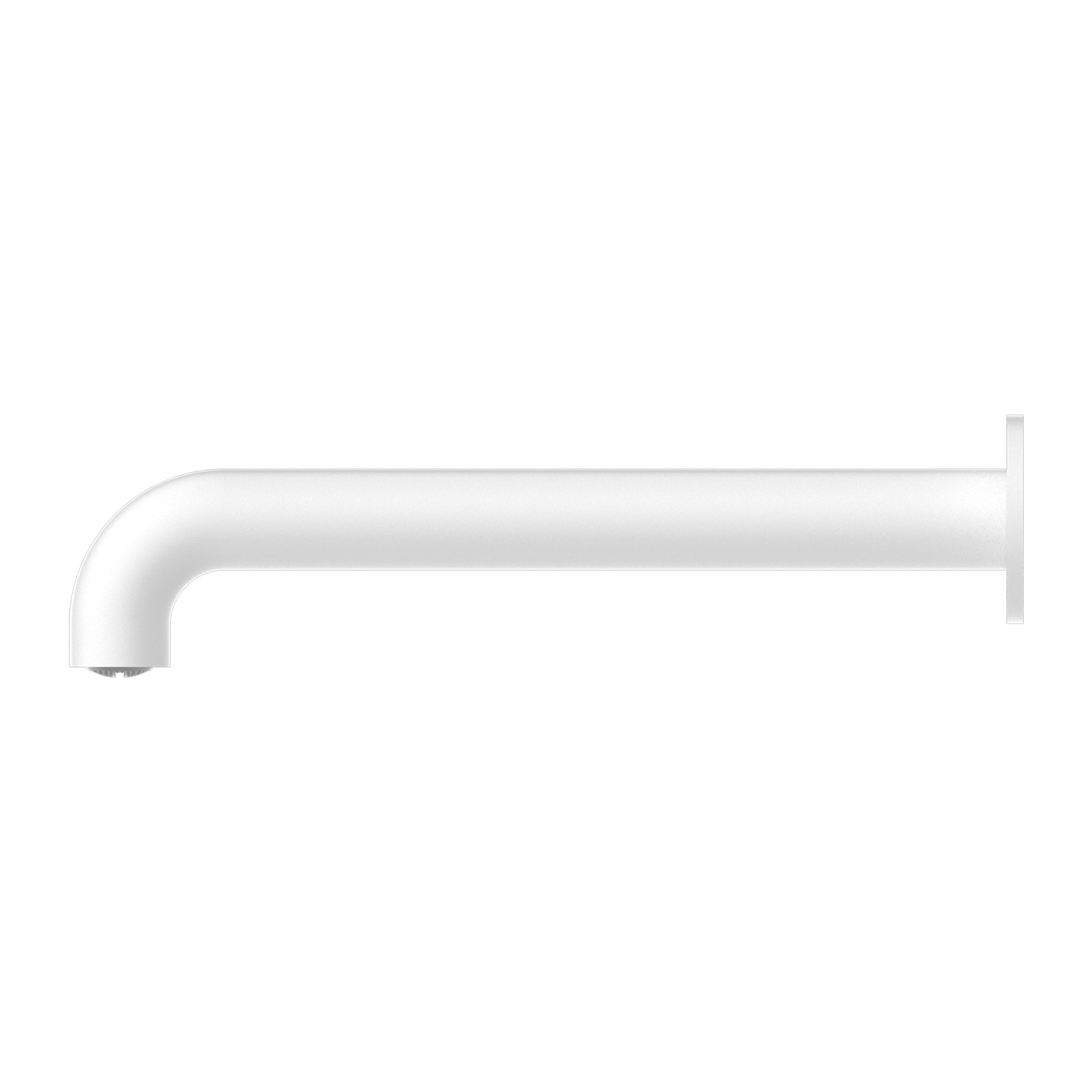 Nero Mecca Basin/Bath Spout 160mm Matte White
