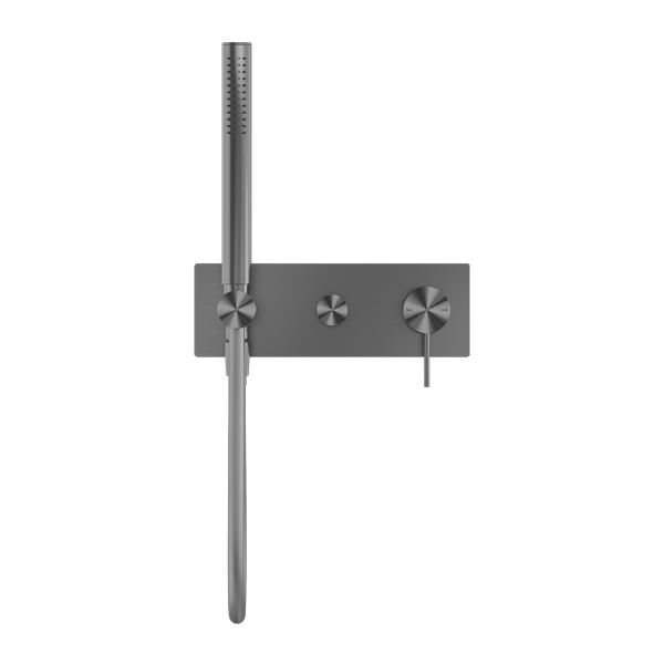Nero Mecca Shower Mixer Divertor System Gun Metal