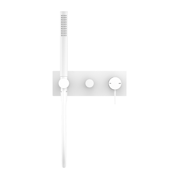 Nero Mecca Shower Mixer Divertor System Matte White