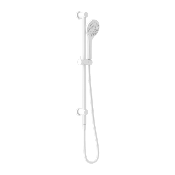 Nero Mecca Hand Shower on Rail with Air Shower Matte White
