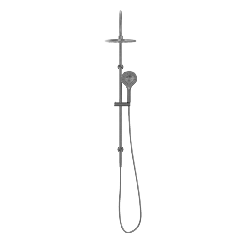 Nero Mecca Twin Shower 2 in 1 with Opal Shower Gun Metal