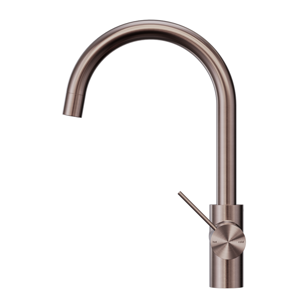 Nero Mecca 3 Way Filtered Mixer Tap Brushed Bronze