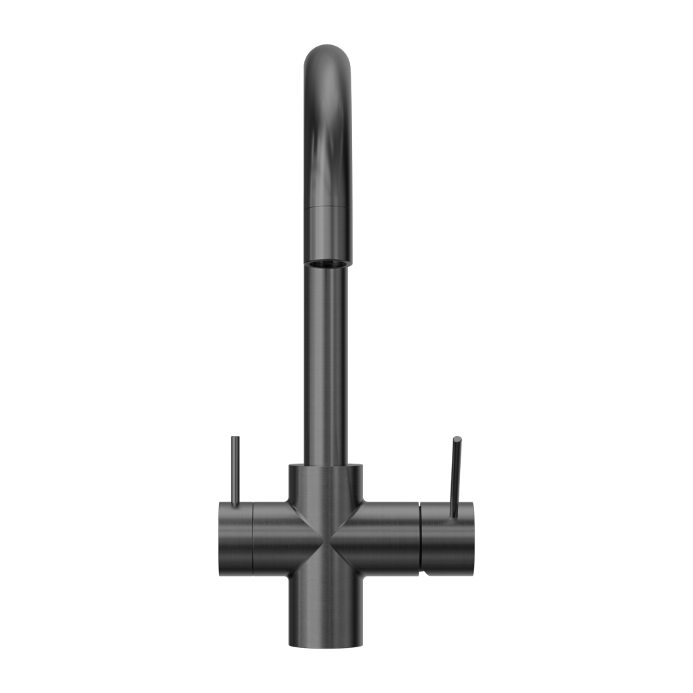Nero Mecca 3 Way Filtered Mixer Tap Gun Metal