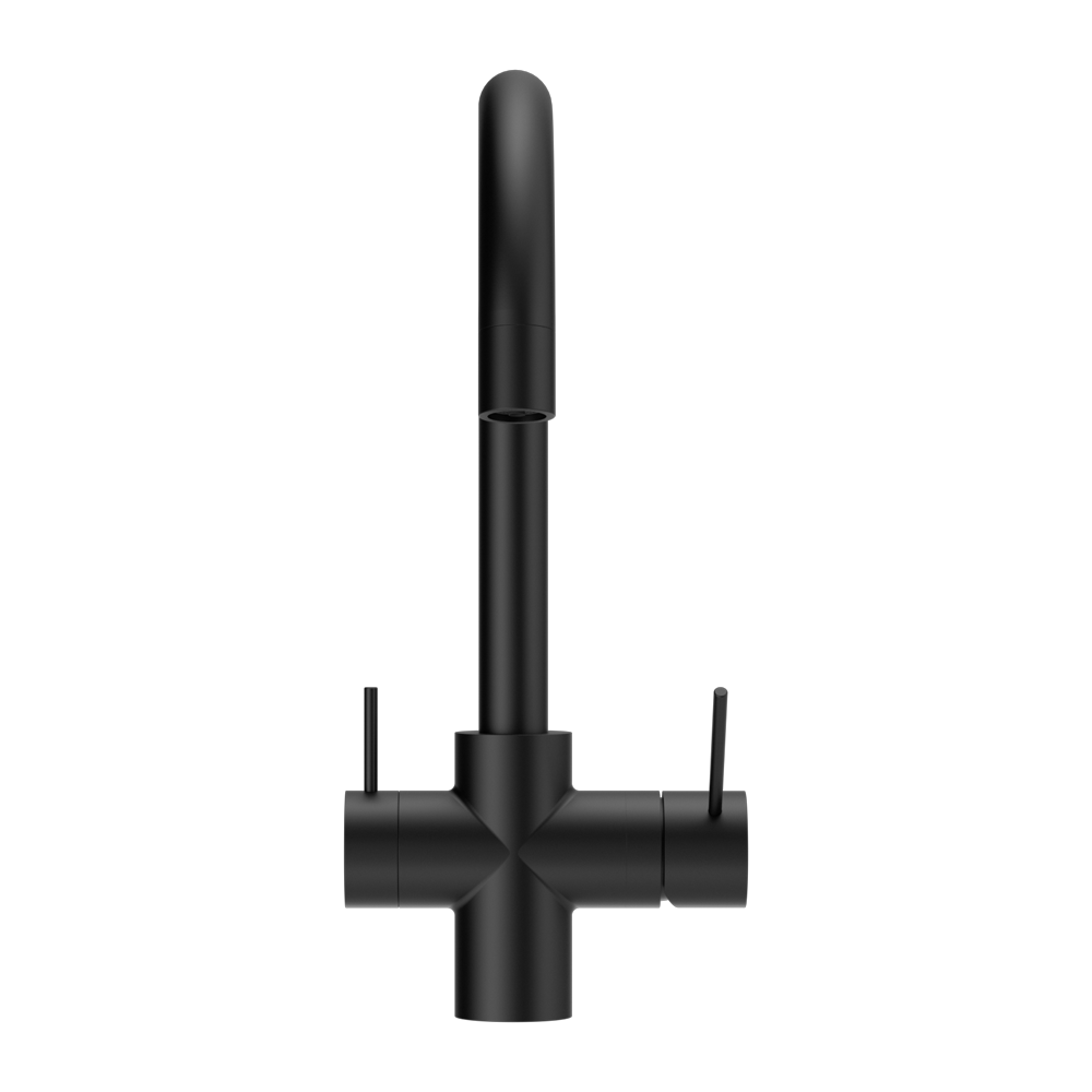 Nero Mecca 3 Way Filtered Mixer Tap Matte Black