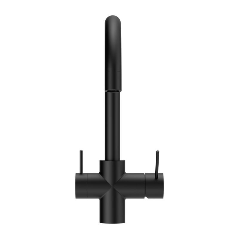 Nero Mecca 3 Way Filtered Mixer Tap Matte Black
