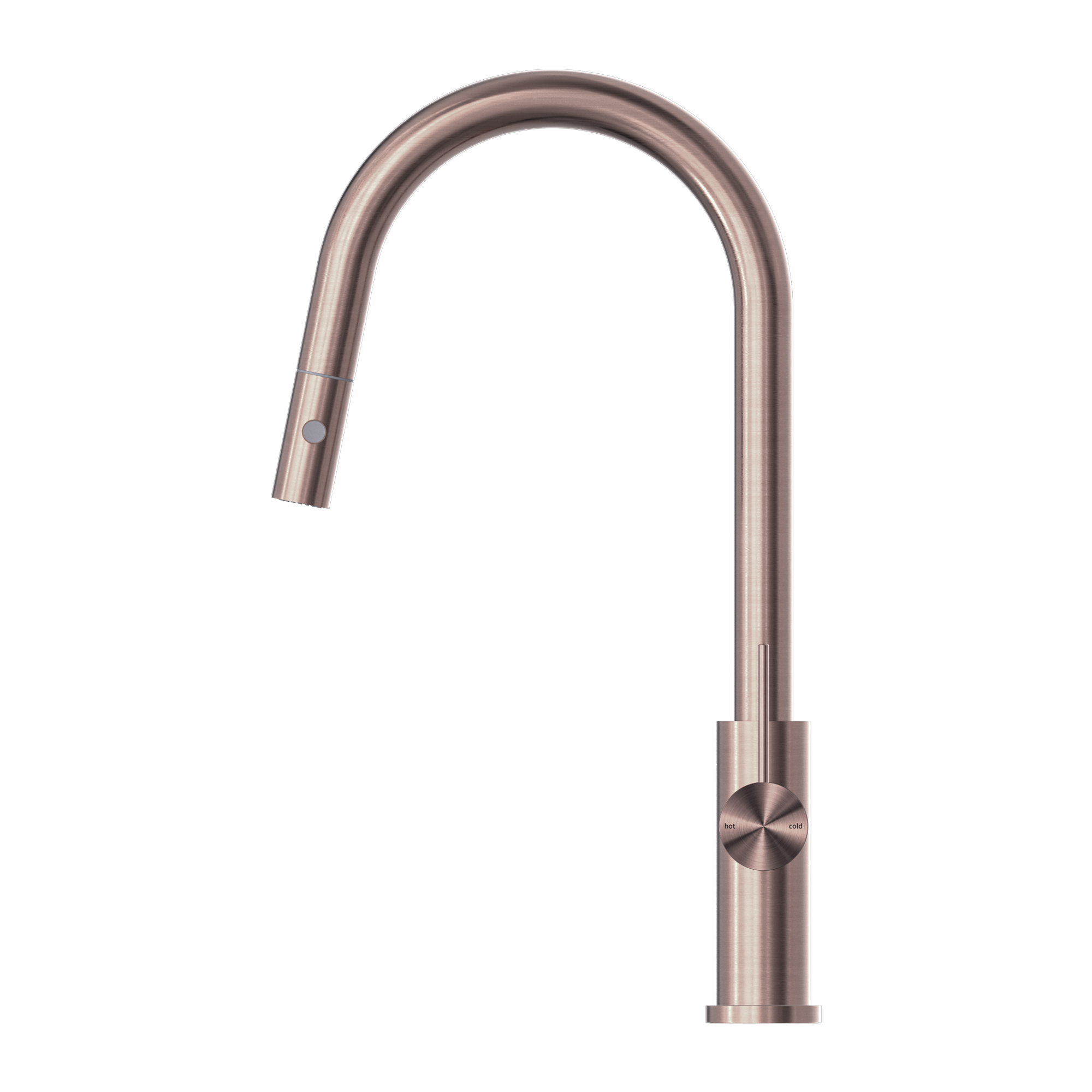 Nero Mecca Pull Out Sink Mixer With Vegie Spray Brushed Bronze
