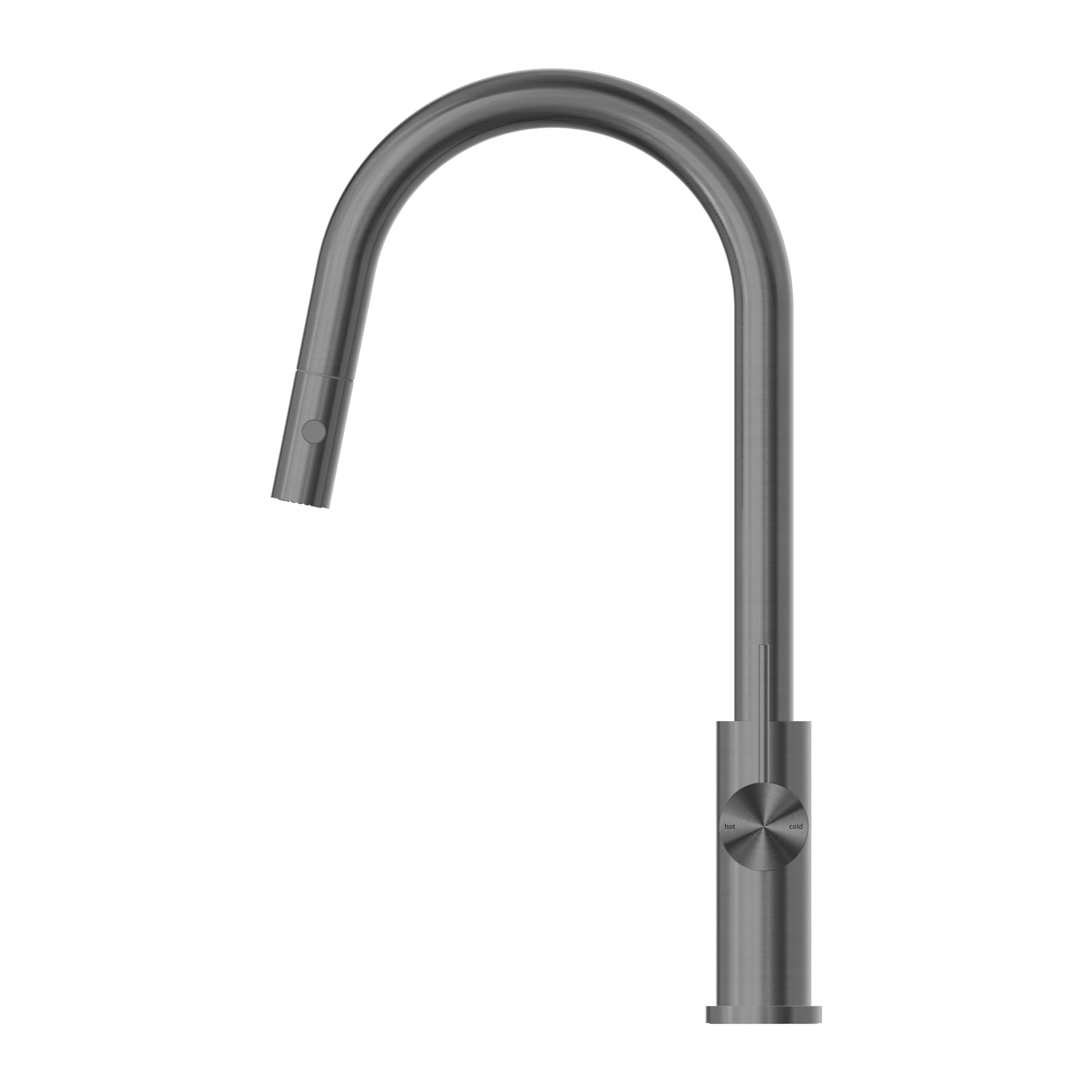 Nero Mecca Pull Out Sink Mixer With Vegie Spray Gun Metal
