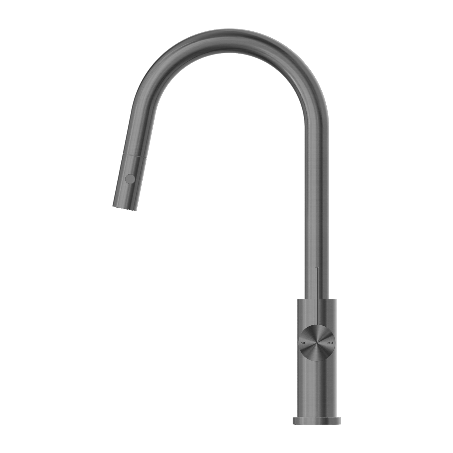 Nero Mecca Pull Out Sink Mixer With Vegie Spray Gun Metal