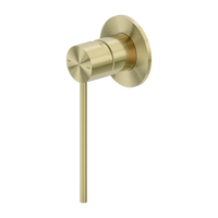 Nero Mecca Care DDA Shower Mixer - Brushed Gold