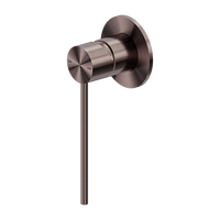 Nero Mecca Care DDA Shower Mixer - Brushed Bronze