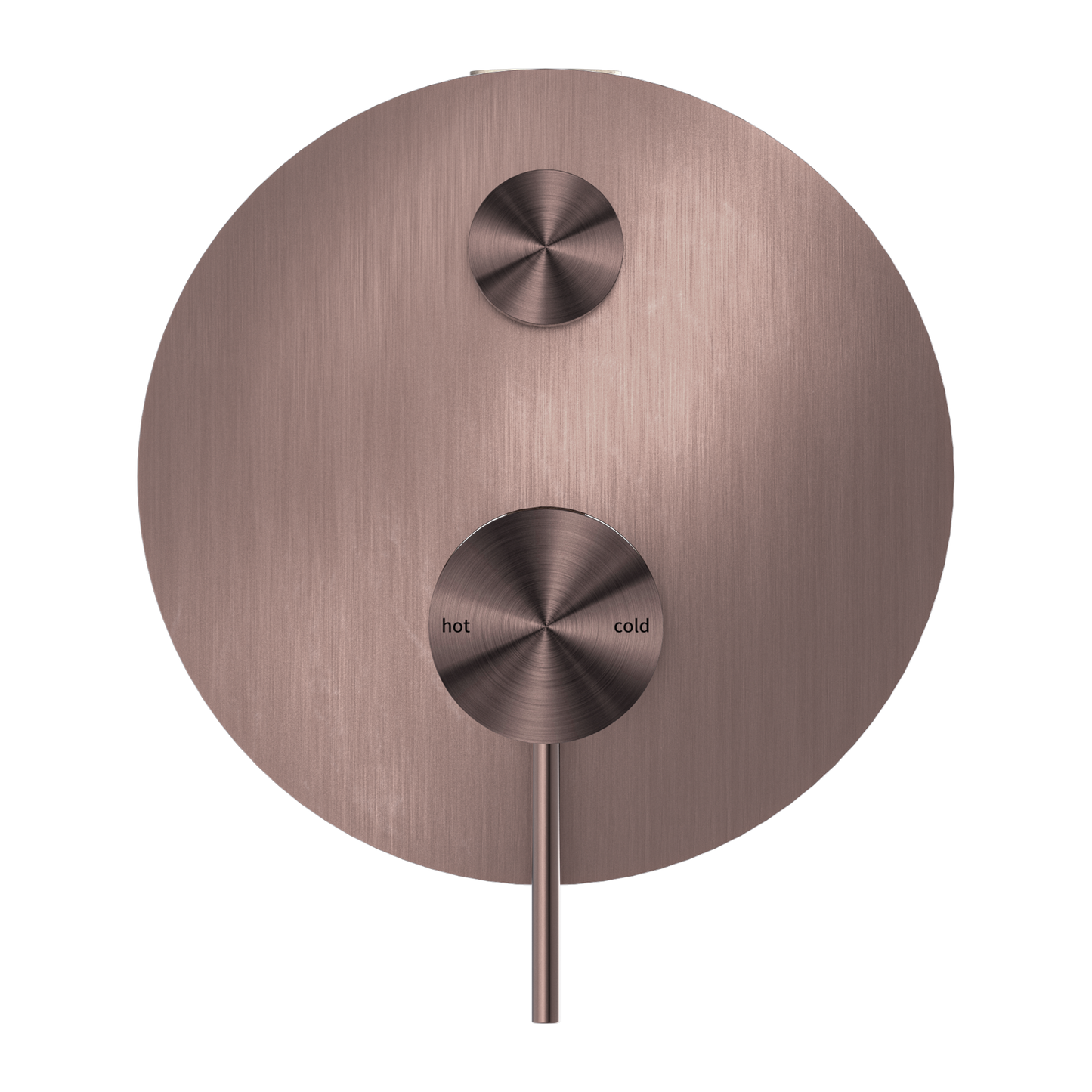 Nero Mecca Shower Mixer Diverter Brushed Bronze