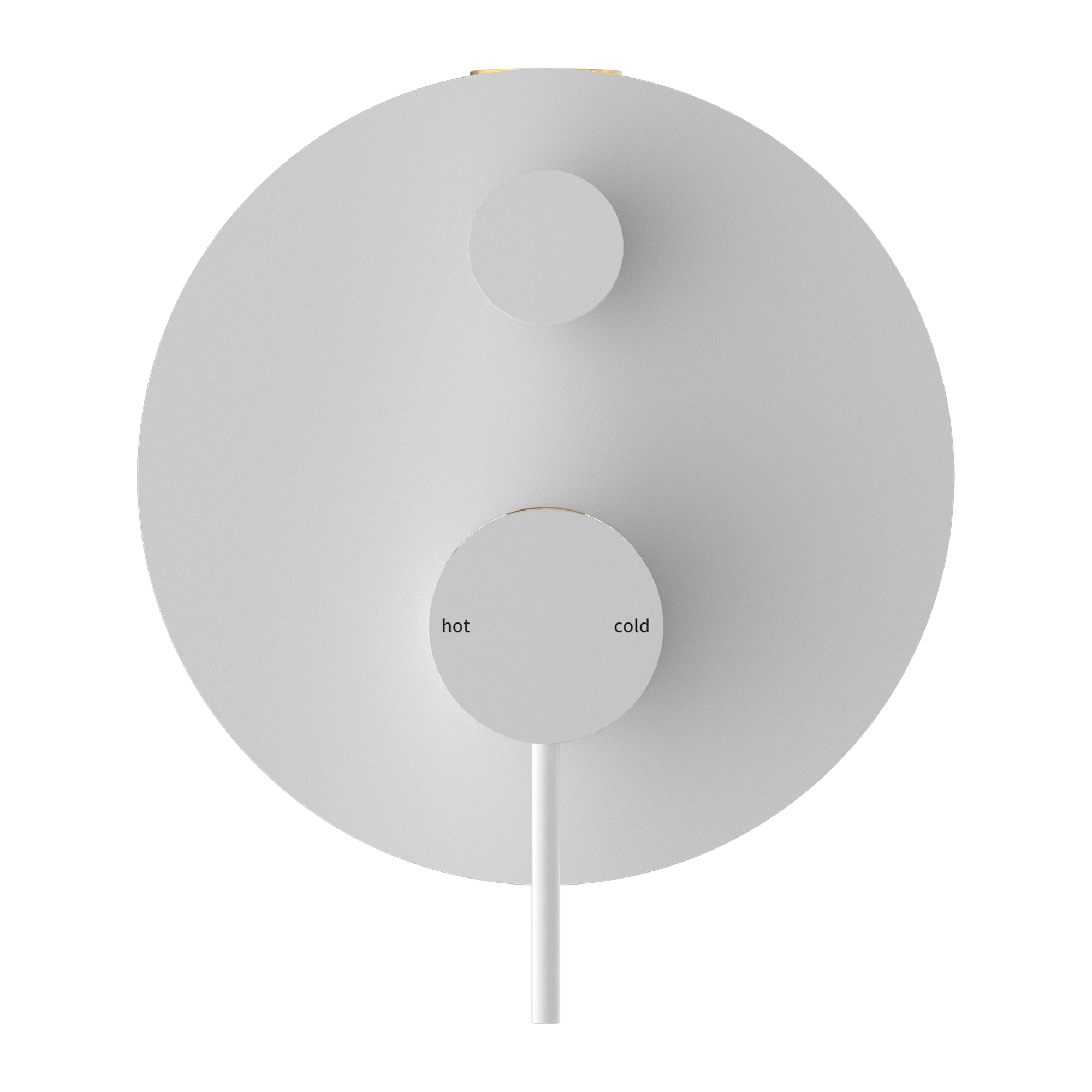 Nero Mecca Shower Mixer Diverter Matte White