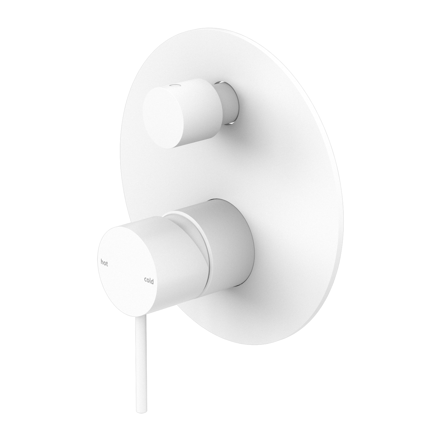 Nero Mecca Shower Mixer Diverter Matte White