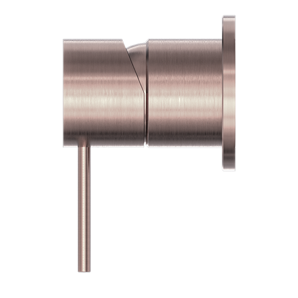 Nero Mecca Shower Mixer with 60mm Plate Brushed Bronze