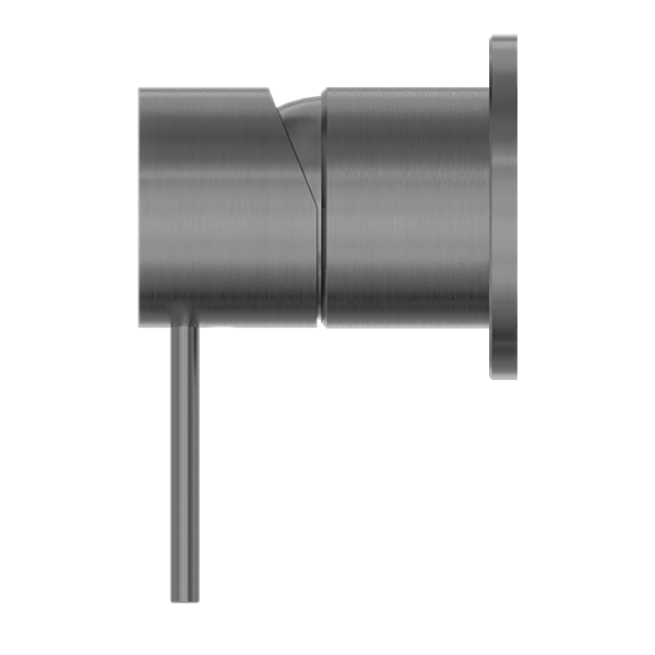 Nero Mecca Shower Mixer with 60mm Plate Gun Metal