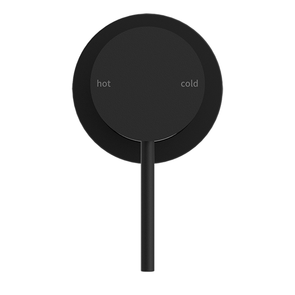 Nero Mecca Shower Mixer with 60mm Plate Matte Black