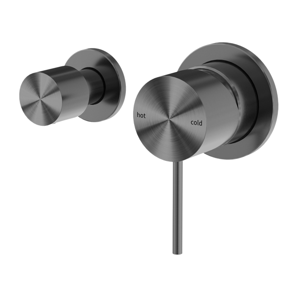 Nero Mecca Shower Mixer with Horizontal 2 Way Divertor Gun Metal